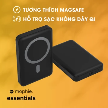 Pin sạc dự phòng không dây Mophie Essentials Snap+ Powerstation 10,000mAh