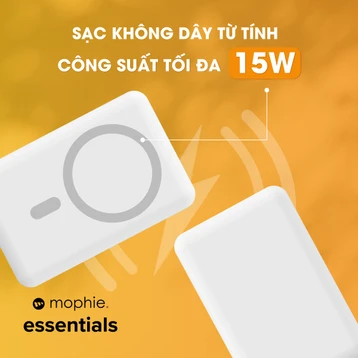 Pin sạc dự phòng không dây Mophie Essentials Snap+ Powerstation 10,000mAh