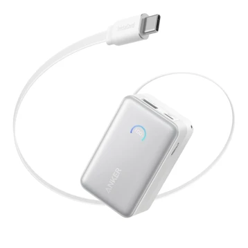 Pin sạc dự phòng Anker Nano A1638 10000mAh 45W 1C1A tích hợp cáp USB-C