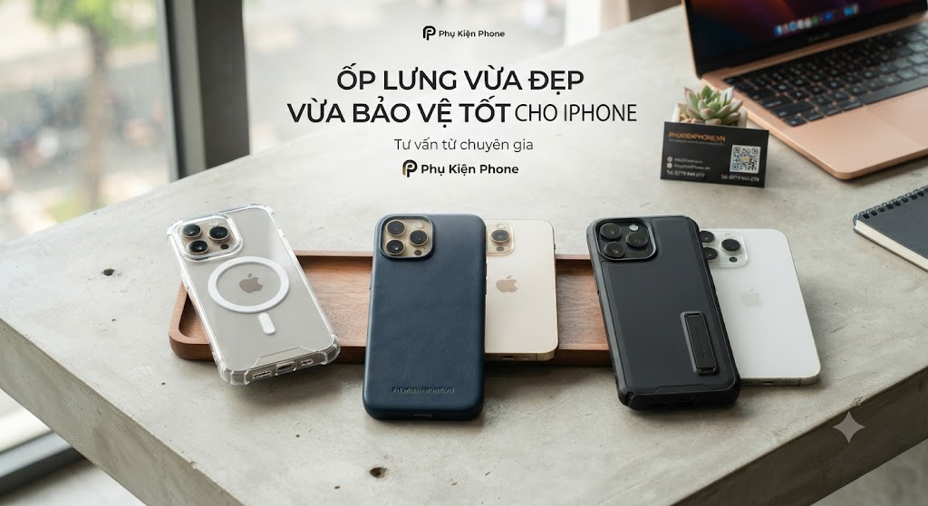 Bí Quyết Chọn Ốp Lưng Vừa Đẹp Vừa Bảo Vệ Tốt Cho iPhone: Góc Nhìn Từ Chuyên Gia